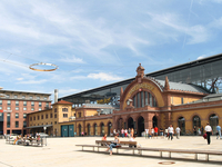 Haupteingang Bahnhof Erfurt