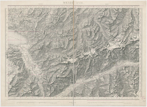 Topografische Karte der Schweiz, 1:100.000 (Dufourkarte), 1845–1864