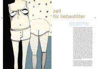Seite aus der Publikation "illustrare" des Fachgebiets Kunst der Universität Erfurt