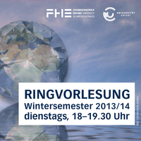 Bannerbild zur Ringvorlesung im Wintersemester 2013/14