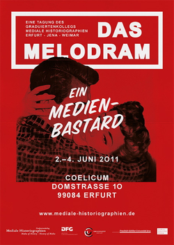 Plakat: Das Melodram. Ein Medienbastard