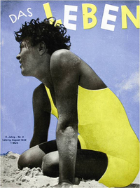 Cover des Magazins "Das Leben" vom August 1932