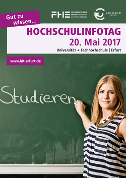 Hochschulinfotag an der Universität und Fachhochschule Erfurt