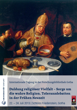 Plakat zur Tagung "Duldung religiöser Vielfalt in der Frühen Neuzeit"