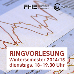 Banner zur Ringvorlesung im Wintersemester 2014/15