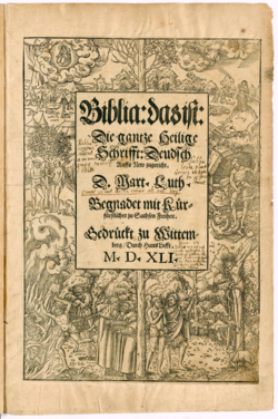 Titelblatt der „Eber-Bibel“