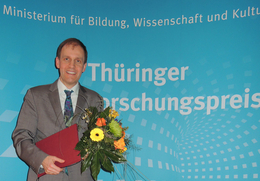 Thüringer Forschungspreis an Prof. Dr. Jörg Rüpke verliehen (2013)