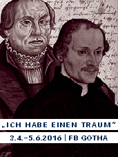 Banner für die Ausstellung "'Ich habe einen Traum' - Myconius, Melanchton und die Reformation"