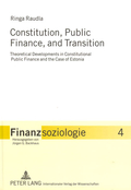 Cover des Buches "Constitution, Public Finance, and Transition" herausgegeben von Jürgen Backhaus