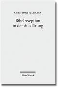 Cover: Bibelrezeption in der Aufklärung