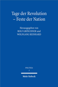 Cover des Buches "Tage der Revolution – Feste der Nation" herausgegeben von Rolf Gröschner, Wolfgang Reinhard