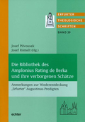 Cover des Buches "Die Bibliothek des Amplonius Rating de Berka und ihre verborgenen Schätze" herausgegeben von Josef Pilvousek und Josef Römelt