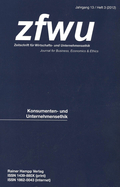 Cover: zfwu Konsumenten- und Unternehmensethik