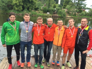 Männerteam Rennsteigstaffellauf 2015