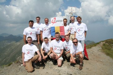 Auf dem Gipfel des Moldoveanu